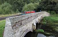 Crossing the Sow Aqueduct