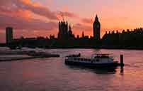 Westminster sunset
