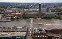 Millenium Bridge - from top of St Pauls Cathedral