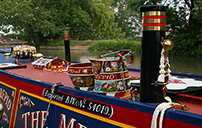 Narrow boat cabin top