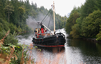 Clyde Puffer - Caledonian Canal